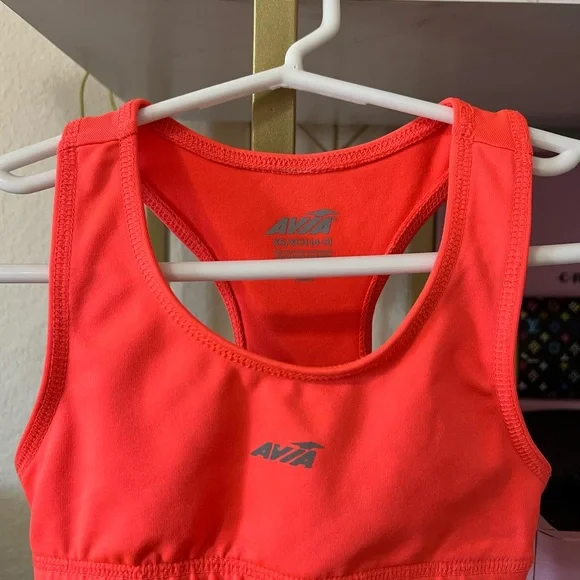 Avia Dance Gymnastics Crop Top Sports Bra - Picture 2 of 4